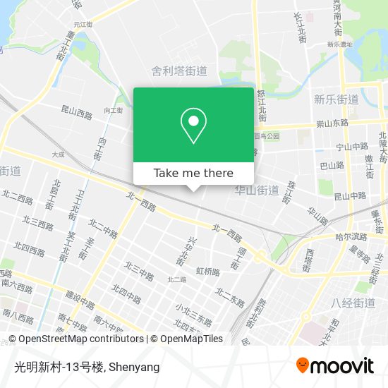 光明新村-13号楼 map