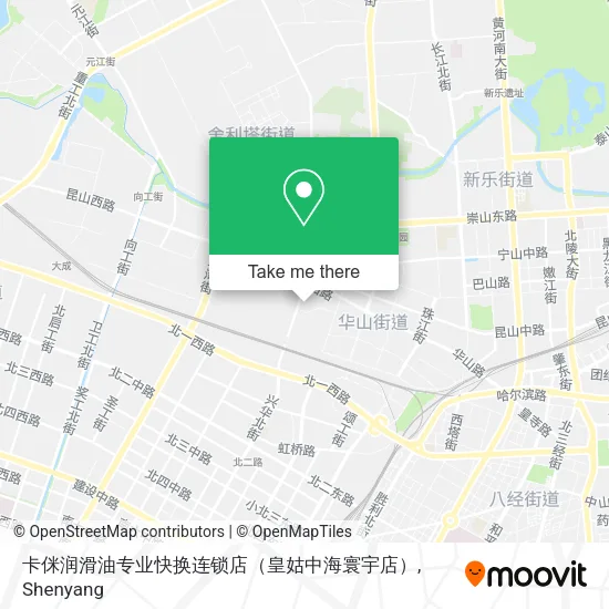 卡侎润滑油专业快换连锁店（皇姑中海寰宇店） map