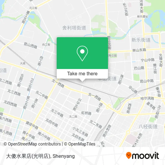 大傻水果店(光明店) map