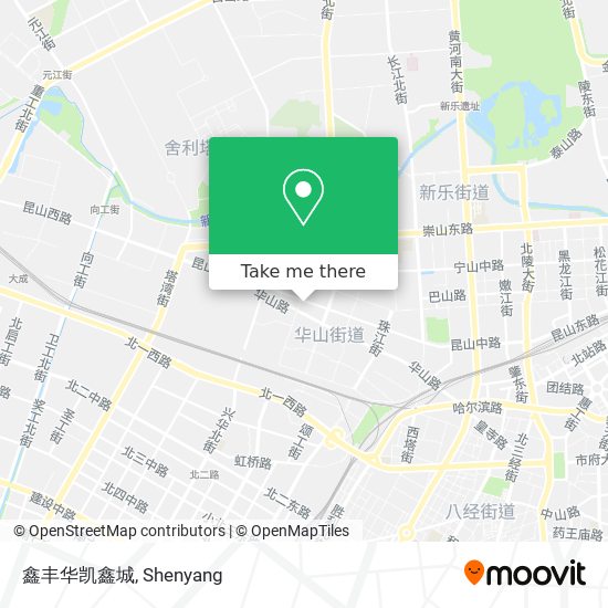 鑫丰华凯鑫城 map