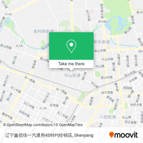 辽宁鑫佰佳一汽通用4S特约经销店 map