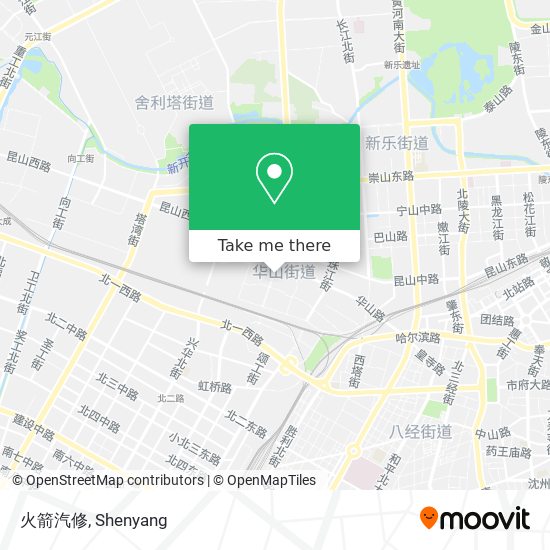 火箭汽修 map