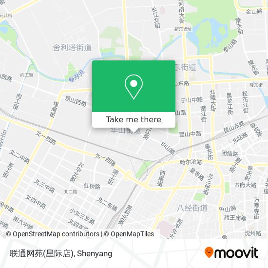 联通网苑(星际店) map