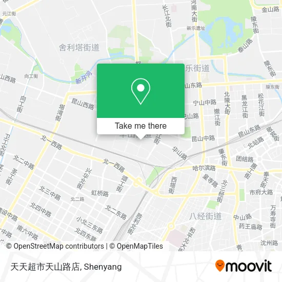 天天超市天山路店 map