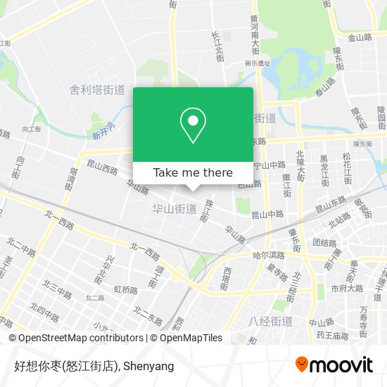 好想你枣(怒江街店) map