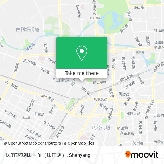 民宜家鸡味香面（珠江店） map
