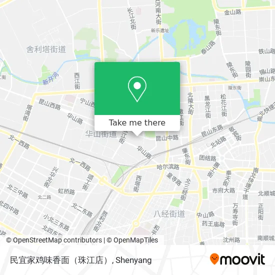 民宜家鸡味香面（珠江店） map
