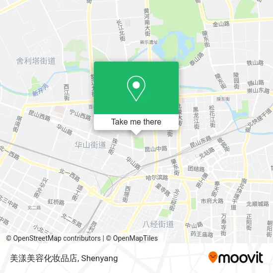 美漾美容化妆品店 map