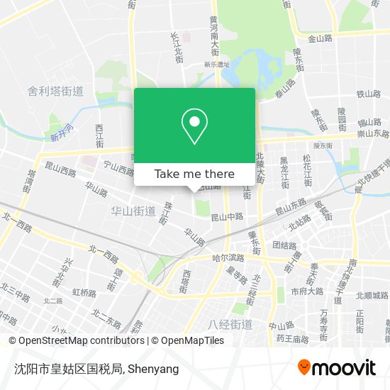 沈阳市皇姑区国税局 map