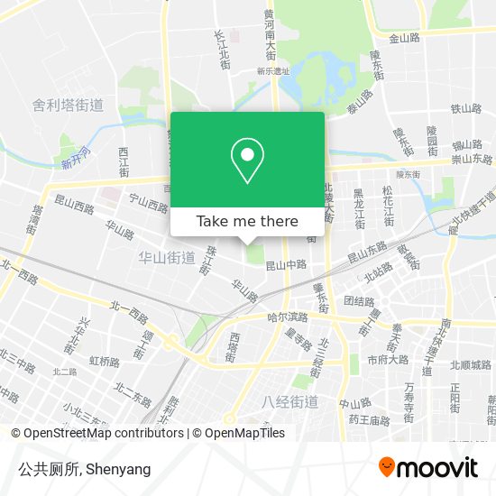 公共厕所 map