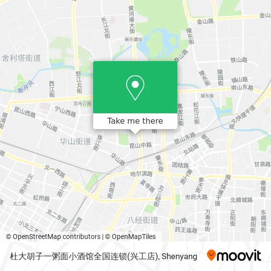 杜大胡子一粥面小酒馆全国连锁(兴工店) map