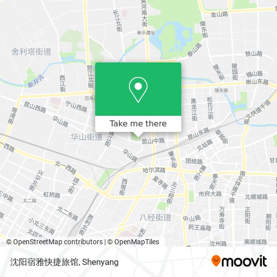 沈阳宿雅快捷旅馆 map