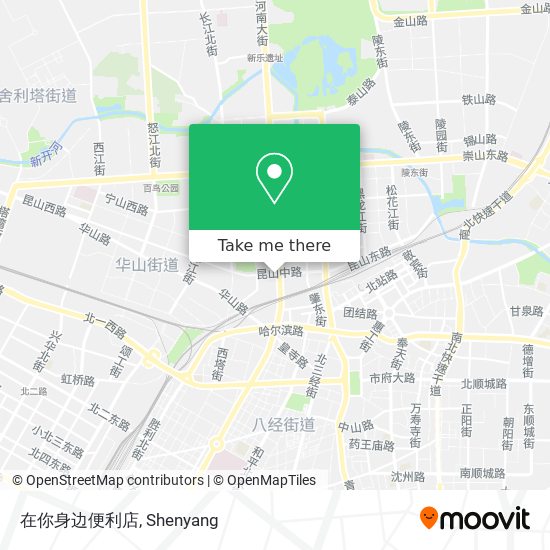 在你身边便利店 map