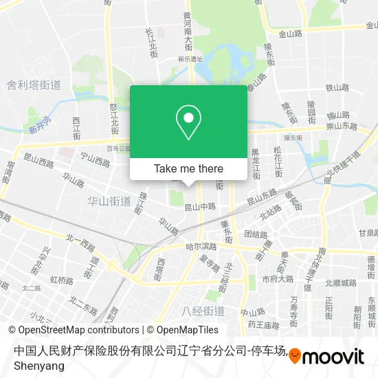 中国人民财产保险股份有限公司辽宁省分公司-停车场 map