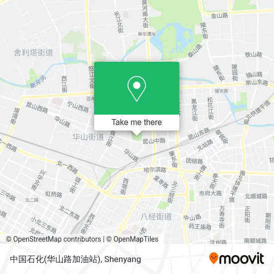 中国石化(华山路加油站) map