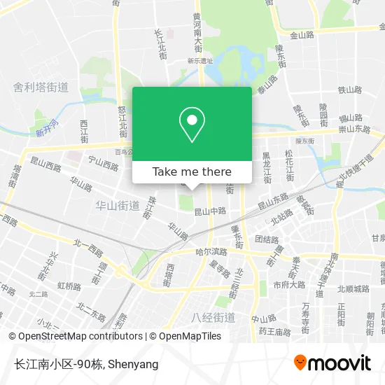 长江南小区-90栋 map