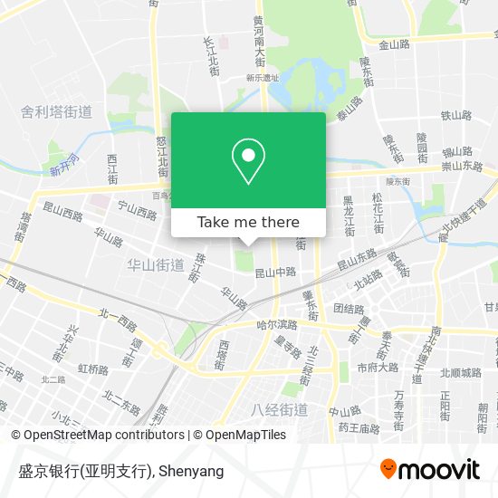 盛京银行(亚明支行) map