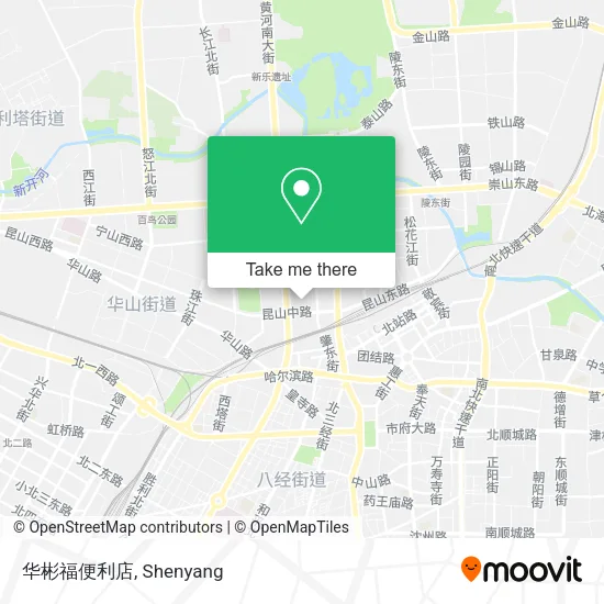 华彬福便利店 map