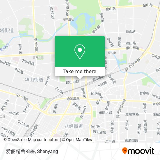 爱俪精舍-8栋 map