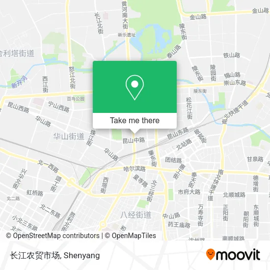 长江农贸市场 map
