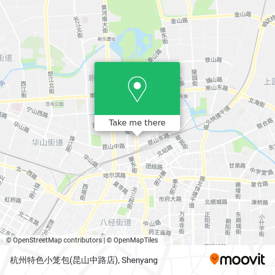 杭州特色小笼包(昆山中路店) map