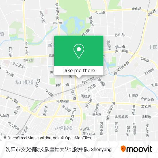 沈阳市公安消防支队皇姑大队北陵中队 map