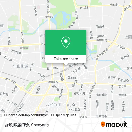 舒欣疼痛门诊 map