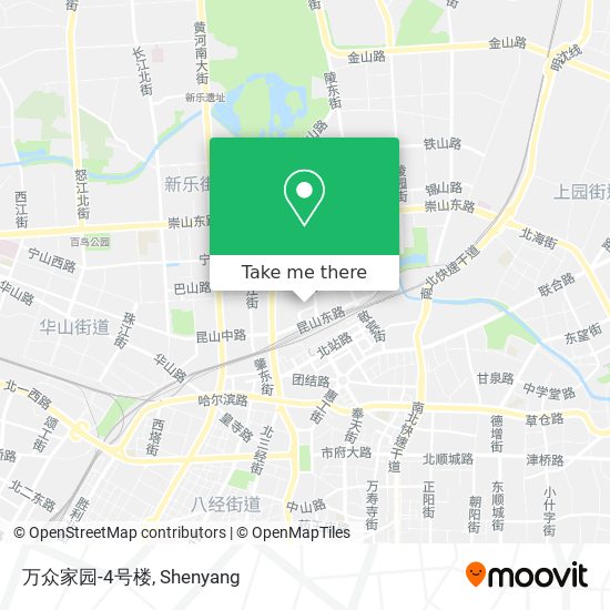 万众家园-4号楼 map