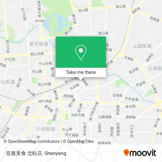亚惠美食 北站店 map