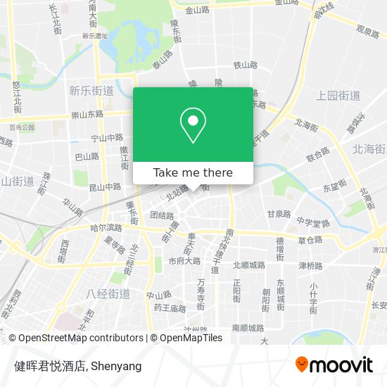 健晖君悦酒店 map