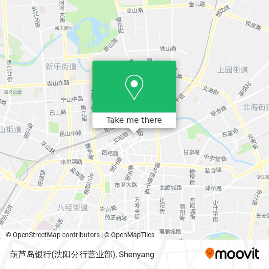 葫芦岛银行(沈阳分行营业部) map