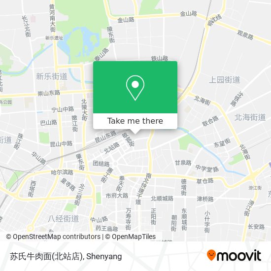 苏氏牛肉面(北站店) map