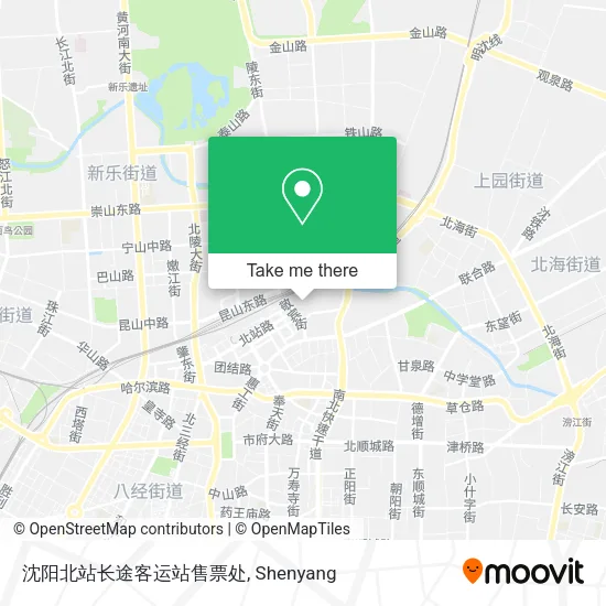 沈阳北站长途客运站售票处 map