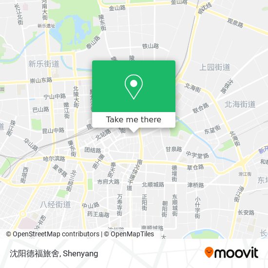 沈阳德福旅舍 map