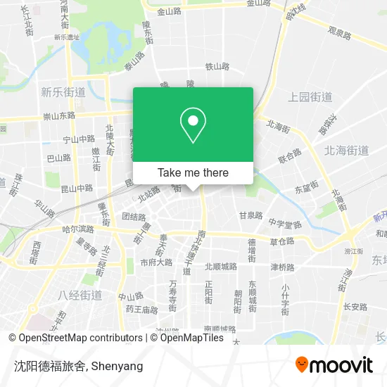 沈阳德福旅舍 map