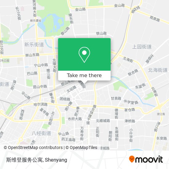 斯维登服务公寓 map