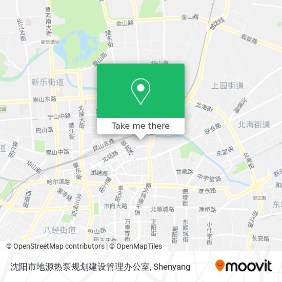 沈阳市地源热泵规划建设管理办公室 map