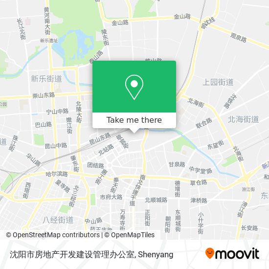 沈阳市房地产开发建设管理办公室 map