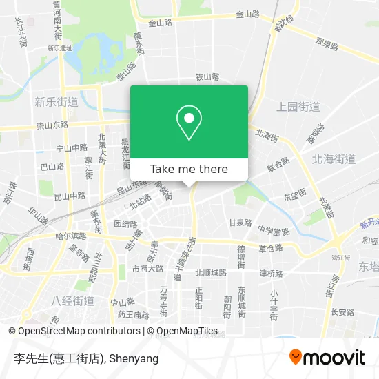 李先生(惠工街店) map