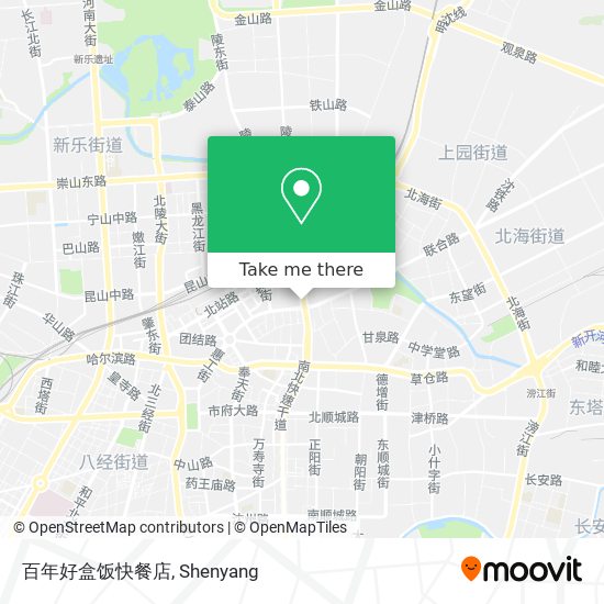 百年好盒饭快餐店 map