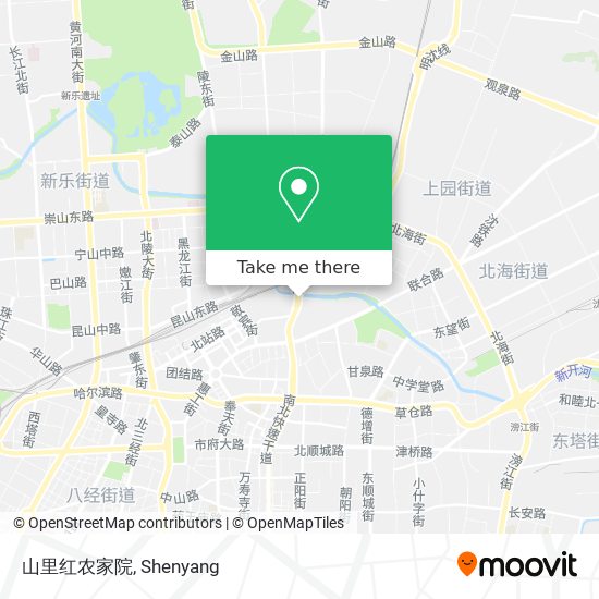 山里红农家院 map