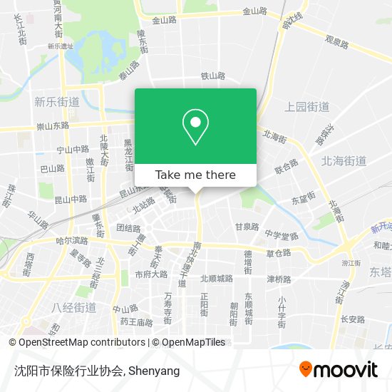 沈阳市保险行业协会 map