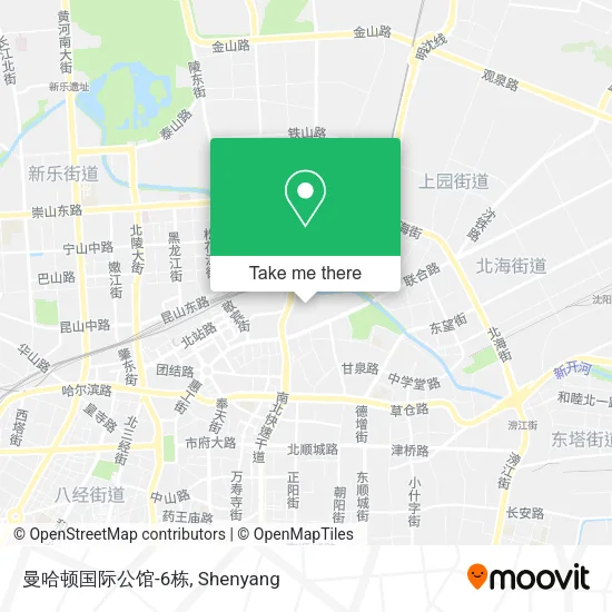 曼哈顿国际公馆-6栋 map