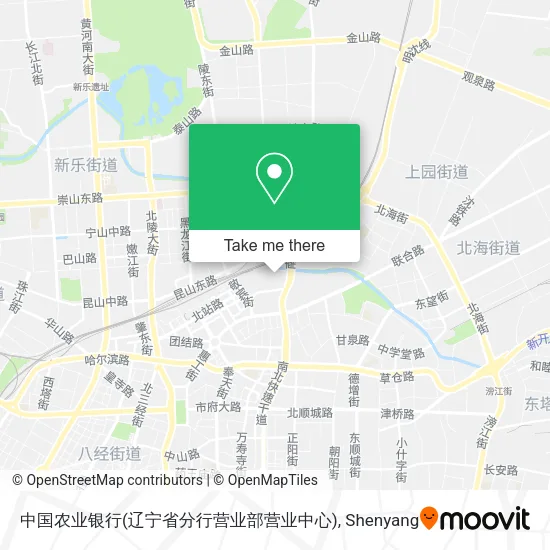 中国农业银行(辽宁省分行营业部营业中心) map