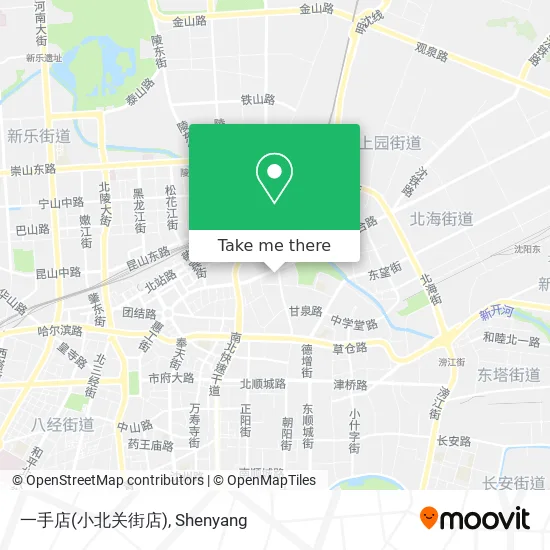 一手店(小北关街店) map