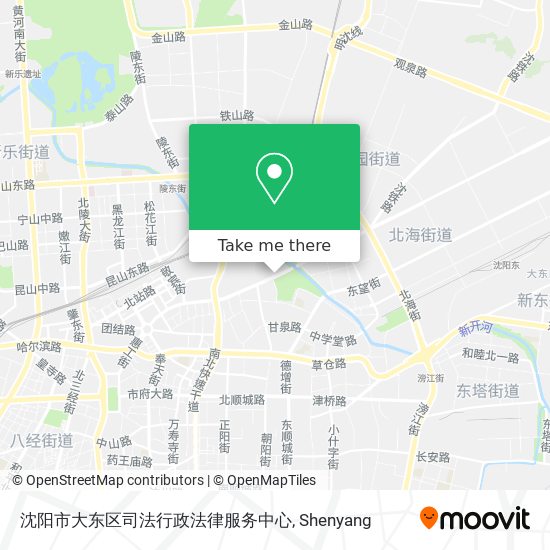 沈阳市大东区司法行政法律服务中心 map