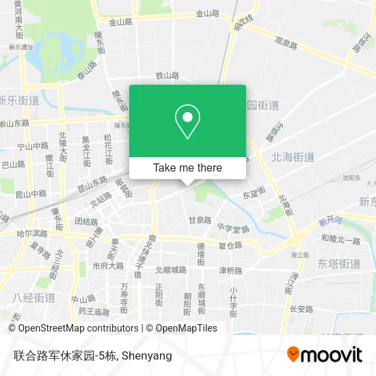 联合路军休家园-5栋 map