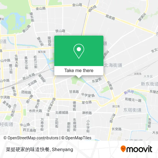 菜挺硬家的味道快餐 map