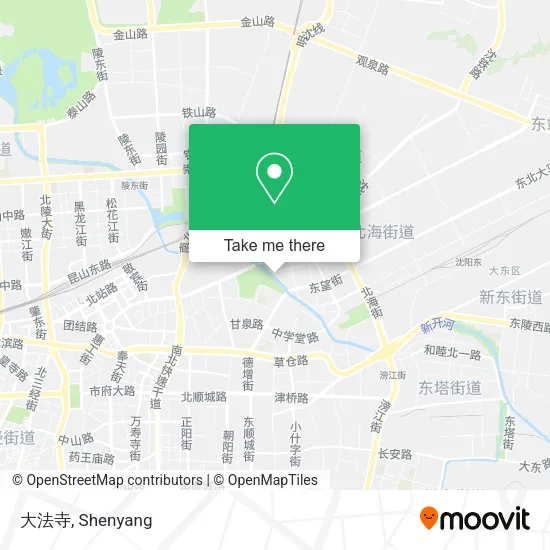 大法寺 map