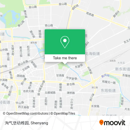 淘气堡幼稚园 map